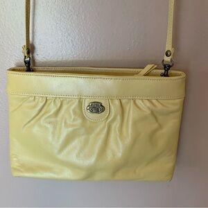 Vintage Aigner leather purse with detachable strap